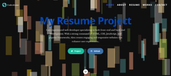 React Resume Pro