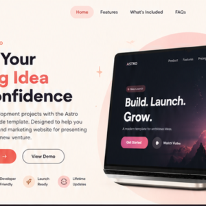 Astro Launch Studio