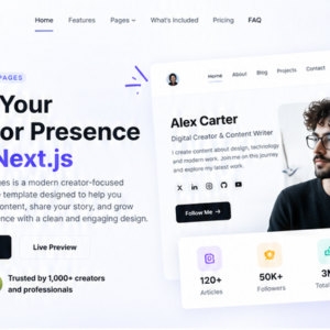 Next Creator Pages