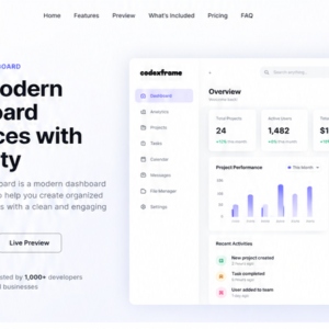 Next Modular Dashboard
