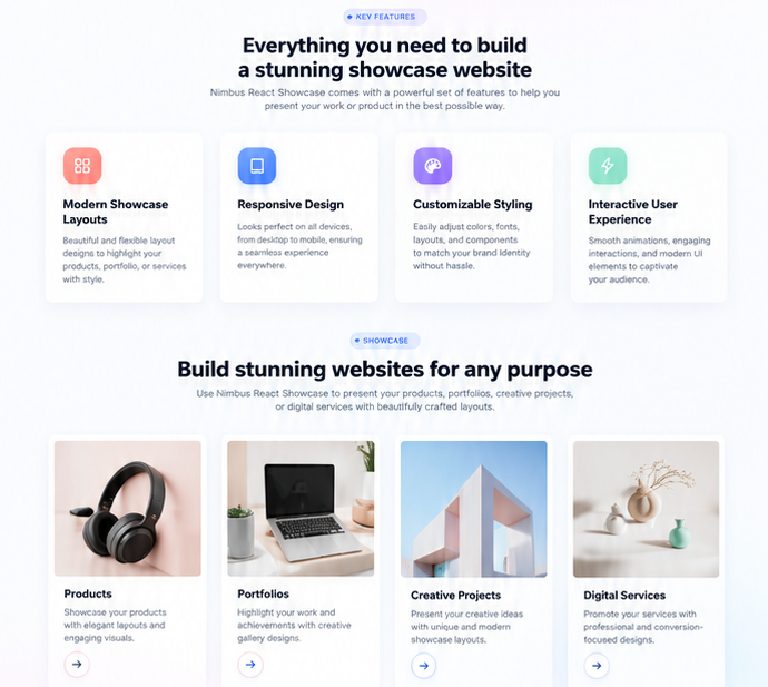 Nimbus React Showcase - Image 2