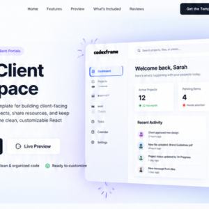 React Client Workspace