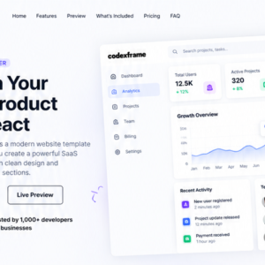 React SaaS Starter