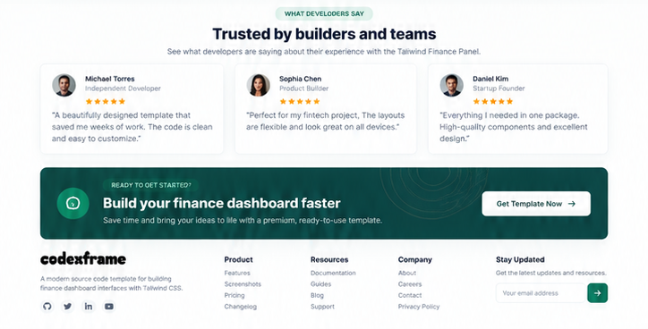 Tailwind Finance Panel - Image 5